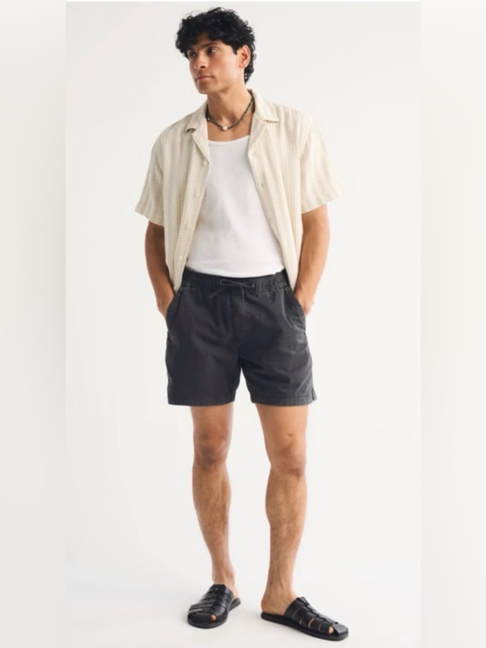 Abercrombie & Fitch Men's Sea Fade Pull-On Shorts